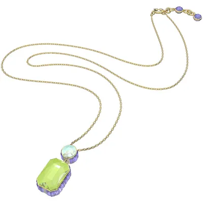Produktbild von Swarovski Chroma , Chroma Necklace, Octagonal and Round Cut Crystals, Mehrfarbig