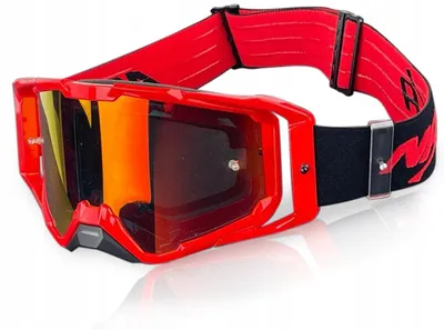 Image de Lunettes Naxa G5/AX Motocross, Vizier Miroir et Clair Inclus