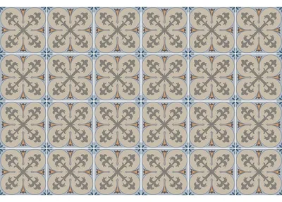 Productafbeelding van Zelfklevende tegelstickers voor keuken en badkamer – 24 Zepeto Azulejo tegelstickers – 24 stickers, 20 x 20 cm
