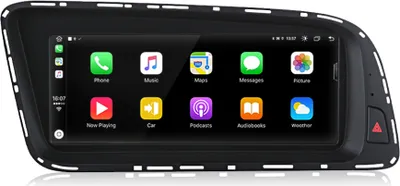 Zdjęcie produktu dla bezprzewodowy CarPlay Dla Audi Q5 2009-2016 wysoka wersja Android Auto radio samochodowe 4GSIM WIFI SWC DAB+ 8core FM USB 8.8''6+128GB