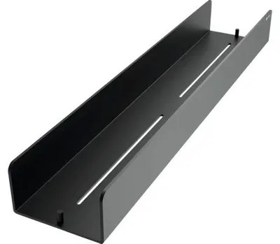 Zdjęcie produktu dla Półka do łazienki Nimco 2091-J-50-90, czarna, do montażu na ścianę