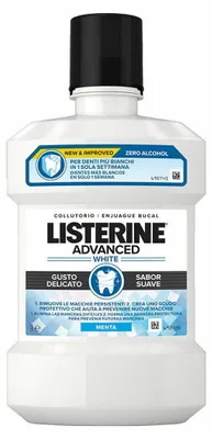 Immagine prodotto di Collutorio sbiancante avanzato Listerine 1000 ml