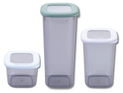 Image de Lot de 2 boîtes hermétiques 1L avec 1 boîte hermétique Fackelmann Storage