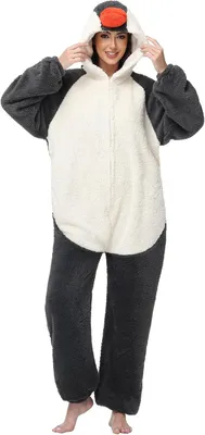 Produktbild von Schlafanzug Overall Pinguin, Unisex, für Karneval