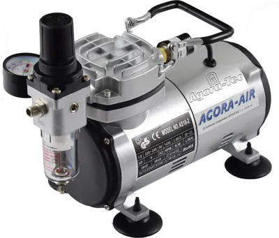Produktbild von Agora-Tec® Airbrush Mini Druckluft Kompressor AT-AC-02 (sehr leise)