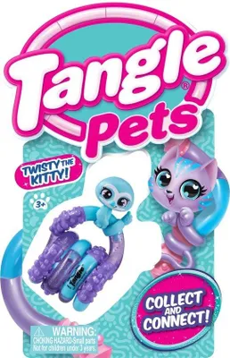 Produktbild von Tangle Jr. Haustiere – Snap das Faultier – Fidget-Spielzeug