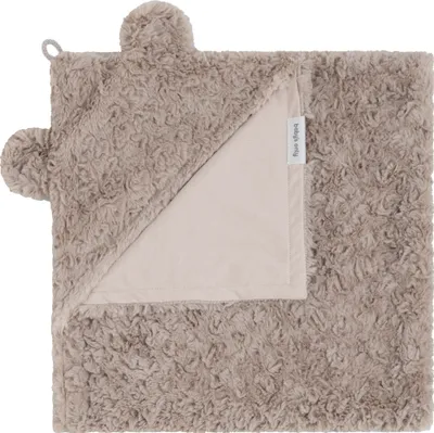 Produktbild von Baby's Only Einschlagdecke Snow - mit Ohren - Taupe - 75x75 cm