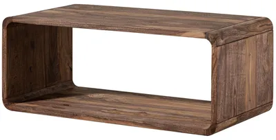 Produktbild von MASSIVMOEBEL24.DE Couchtisch Sheesham 100x50x40 braun geölt LOUNGE COLLECTION #03