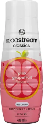 Zdjęcie produktu dla Syrop do SodaStream Pink Grejpfruit Zero 440ml