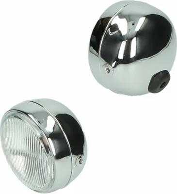 Produktbild von DMP Scheinwerfer vorne rund chrom kompatibel mit Puch Maxi