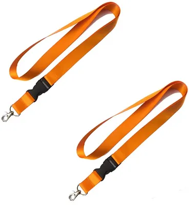 Immagine prodotto di Laccetti portachiavi arancioni – Laccetto portachiavi – Laccetto portachiavi – Laccetto portachiavi – 50 cm – Arancione – con parte staccabile – 2 pezzi – CHPN