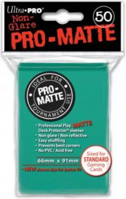 Image de UltraPRO - Aqua Pro-Matte Sleeves, 50