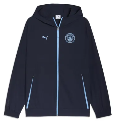 Image de Puma MCFC PUMATECH Woven Jacket - bleu, Taille:S