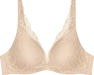 Image de Triumph Body Make-Up Illusion Lace WP Soutien-gorge à coques Confortable avec armatures, Rehausse et centre la poitrine, Décolleté profond