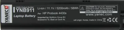 Immagine prodotto di Computer portatile Yanec -Batteria 5200mah