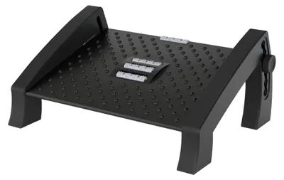 Image de Support de pieds ergonomique avec réglage de la hauteur et fonction de massage