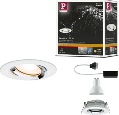 Produktbild von Paulmann LED Einbauleuchte Nova Plus Einzelleuchte schwenkbar