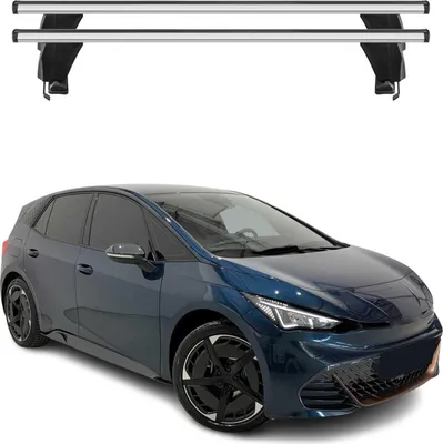 Produktbild von Menabo Dachträger Grundtäger für Cupra Born 2024-2025 FL 50kg Alu Silber 2 tlg