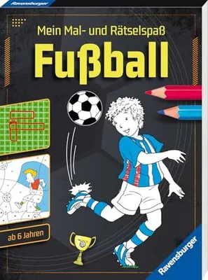 Obrázok produktu pre Mein Mal- und Rätselspaß: Fußball