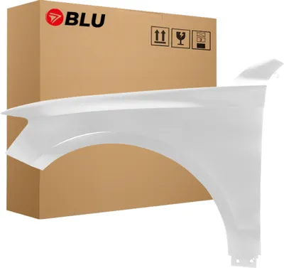 Immagine prodotto di BLU Parafango compatibile con Audi Q5 8R LX7W Sinistra Silber EisSilber | 2008-2016 | Anteriore | Verniciato | Pronto per il montaggio | Acciaio