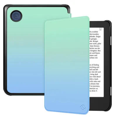 Zdjęcie produktu dla Etui Fintie do czytników e-booków Tolino Shine Color/Shine 5/4 oraz Kobo Clara Colour/Clara BW/2E - ultracienkie etui z funkcją automatycznego wyłączania/włączania oraz magnetycznym zamknięciem, gradient kolorystyczny