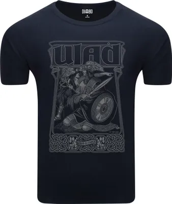Immagine prodotto di T-shirt da uomo Diarbo con stampa storica Vlad blu scuro taglia XXL