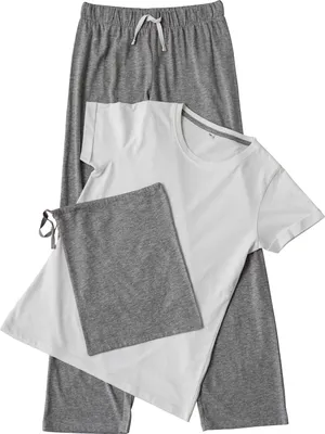 Obrázok produktu pre Uterák City - dámske pyžamo RW8602 (3XL) (White/Grey)