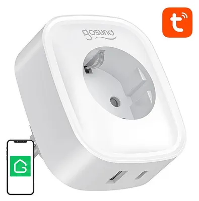 Immagine prodotto di Gosund SP6 16A USB-C 20W Tuya smart WiFi/Bluetooth socket