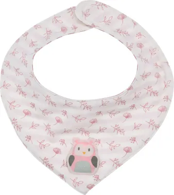 Produktbild von BONDI Baby Kinder Halstuch "Eule" 93737 | Rosewood Rosa