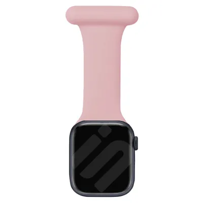 Produktbild von Strap-it Krankenschwester-Armband passend für Apple Watch  Serie 1/2/3/4/5/6/7/8/9/10/11/SE - Rosa - Größe: 38 / 40 / 41 / 42 mm
