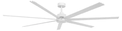 Zdjęcie produktu dla Energooszczędny wentylator sufitowy z oświetleniem LED i pilotem Atlanta II 183 cm Biały