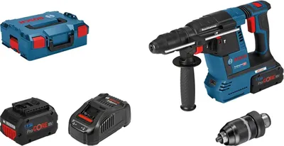 Produktbild von Akku-Bohrhammer mit SDS plus GBH 18V-26F, L-BOXX 136, 2 x Akku ProCORE18V 8.0Ah