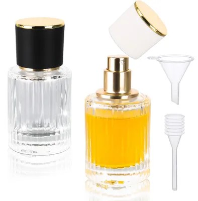 Produktbild von Parfümzerstäuber Nachfüllbar 30ml Glas 2 Stück mit Trichter und Tropfer