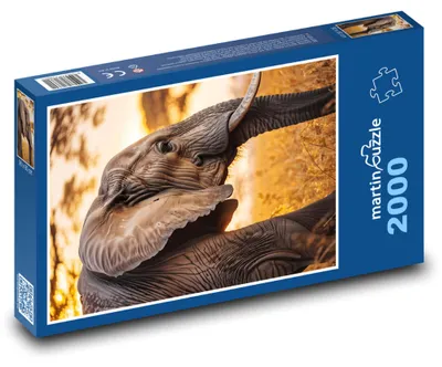 Zdjęcie produktu dla martinpuzzle - Puzzle 2000 - Słoń