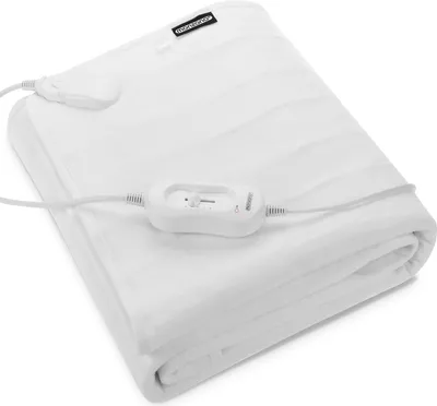 Produktbild von MONZANA® Heizdecke Wärmeunterbett 150x80cm 3 Stufen 60W weiß Wärmedecke Überhitzungsschutz waschmaschinenfest