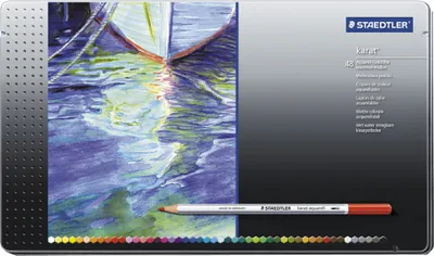 Produktbild von STAEDTLER Aquarellstift karat 48er Metalletui