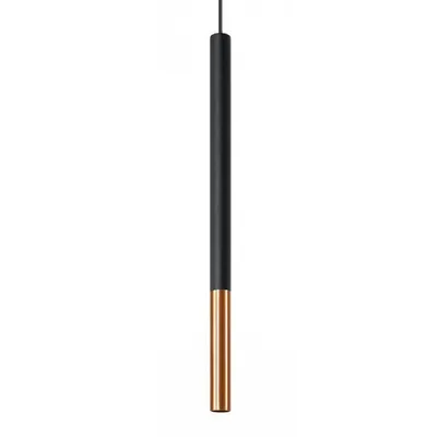 Zdjęcie produktu dla Lampa wisząca MOZAICA 1 czarny/miedź SL.0888 Sollux
