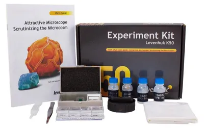 Produktbild von Experimentierset K50 mit Mikrotom und 5 mikroskopierbereiten Präparaten