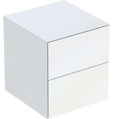 Produktbild von Geberit ONE Seitenschrank mit zwei Schubladen, 45x49,2x47cm, 505.077.00, 505.077.00.1