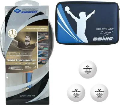 Produktbild von Donic Tischtennis Set Ovtcharov 3000 | Tischtennisset TT Tabletennis