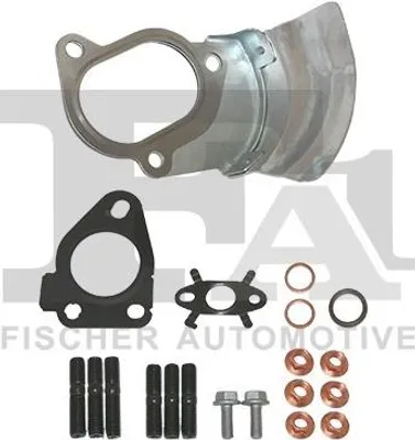 Produktbild von FA1 KT220240 Montagesatz Turbolader für RENAULT Clio III Schrägheck (BR0/1, CR0/1) MEGANE III Grandtour (KZ0/1) Scénic III (JZ0/1) GRAND SCÉNIC III