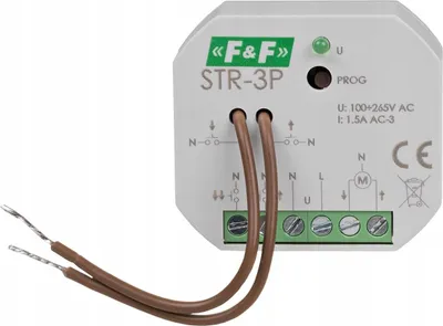 Image de Commande de volets roulants STR-3P 230V AC 320W F&F 7834