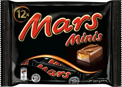 Produktbild von Mars Minis Schokoriegel mit feiner Candy Creme und Karamell 227g