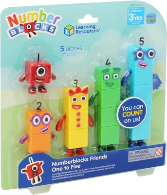 Obrázok produktu pre Učebné zdroje Numberblocks Friends One to Five