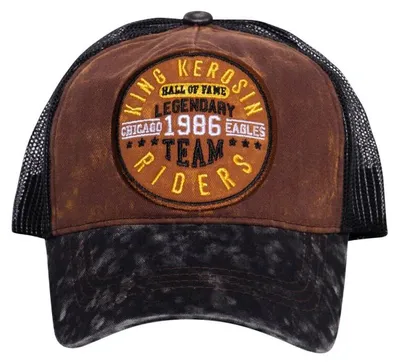 Obrázok produktu pre King Kerosin Trucker Cap  Legend Team black/brown