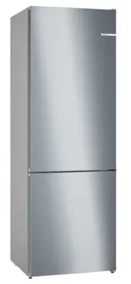 Produktbild von Bosch Serie 4 KGN49EICF, 440 l, SN-T, 11 kg/24h, C, Fresh Zone Fach, Edelstahl