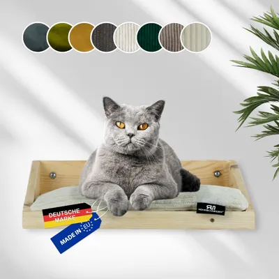Produktbild von Wandmulde Natur, Kissen Cord Beige