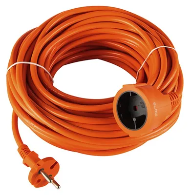 Imagen del producto de Extensión de red BLOW PR-160, 1 enchufe sin toma de tierra, 50 metros, cable 2x1,5mm