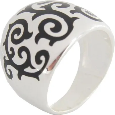 Produktbild von Heartbreaker by Drachenfels Damen Ring marrak. schwarz LD MA 14 Gr.58