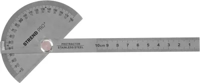 Obrázek produktu pro Úhloměr Strend Pro SP-173, kov, nerezová ocel, INOX